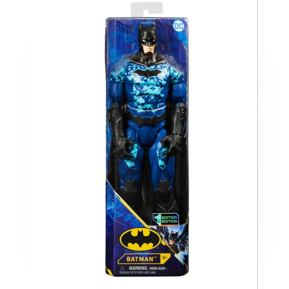 DC Bat-Tech Tactical Batman-Blue- unopened